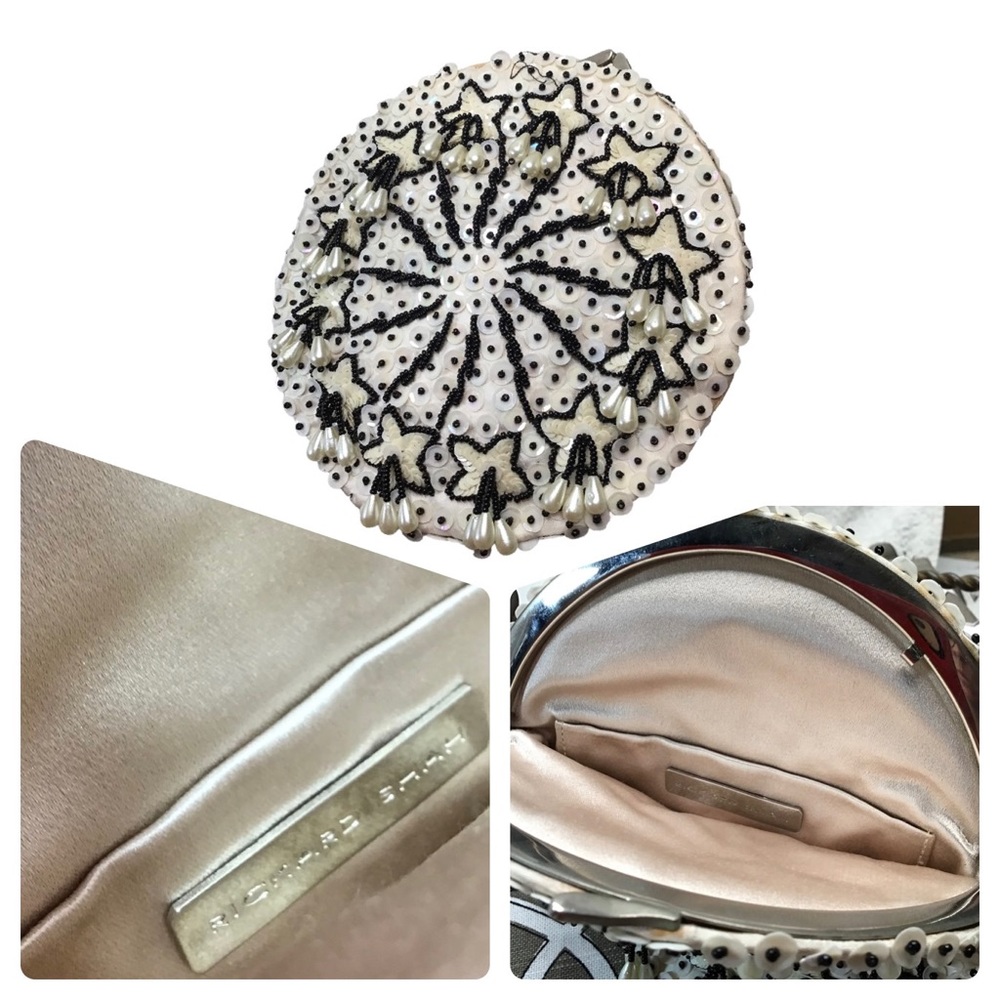 Rickard Shah Vintage Designer Beaded Clutch Made in Italy - NWOT